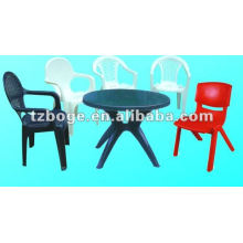 cadeira e mesa de moldagem / fabricação de plástico
